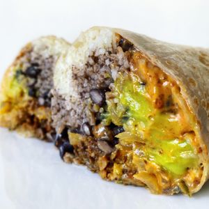 Vegan Beyond Ridiculous Burrito  at Tocaya Modern Mexican in West Hollywood