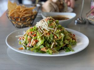 Tostada Salad at Tocaya Modern Mexican in West Hollywood
