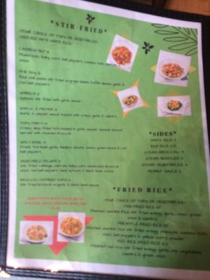 Menu 4/15/2018 at Rice by Mama 2 in Ventura