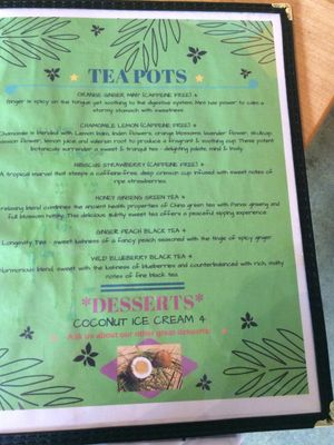 Menu 4/15/2018 at Rice by Mama 2 in Ventura