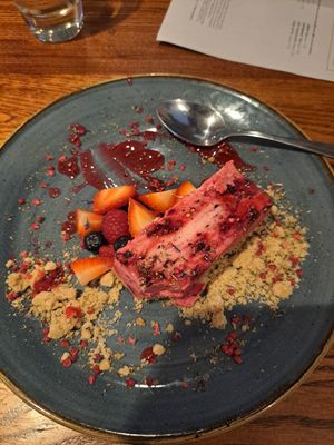 Blackcurrant Torte at The Anchor in Wolverhampton