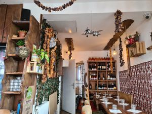 Interior at Restaurant Vege in Paris