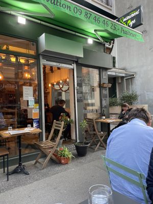 Outside  at Restaurant Vege in Paris