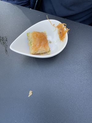 Baklava  at Restaurant Vege in Paris