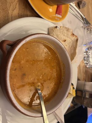 Lentil soupp  at Restaurant Vege in Paris