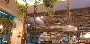 Interiour at Restaurant Vege in Paris