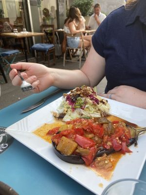 Restaurant Vege - Eggplant  at Restaurant Vege in Paris