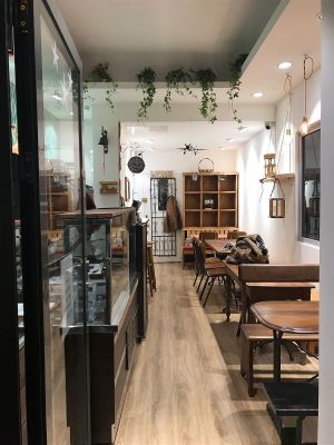 intérieur  restaurant  at Restaurant Vege in Paris