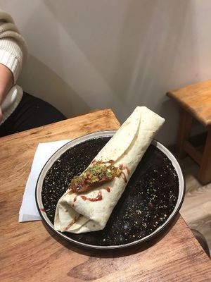 kebab vegan at Restaurant Vege in Paris