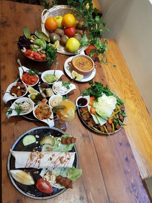 Vegan food at Restaurant Vege in Paris