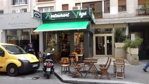 the restaurant at Restaurant Vege in Paris