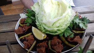 Tchi Kofte salade, 10€ (vegan) at Restaurant Vege in Paris