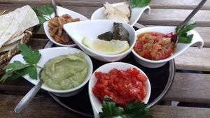 entrées mixtes ( specify vegan) at Restaurant Vege in Paris