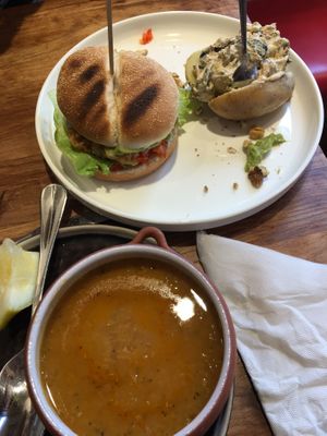 All my dinner at Restaurant Vege in Paris