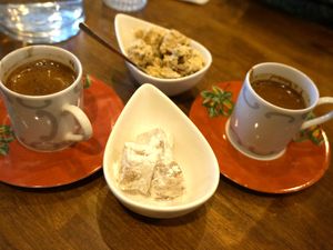 Lokum and Halva at Restaurant Vege in Paris