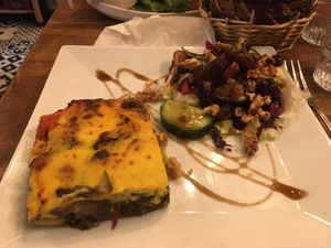 Moussaka at Restaurant Vege in Paris