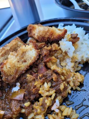 Tofu curry at Minako Organic-ish in San Mateo