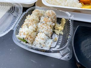 Mushroom Avo Roll at Minako Organic-ish in San Mateo