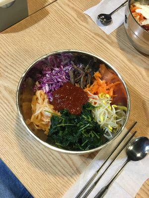 Vegan Bibimbap Bowl at Bibiri 2 - 비비리2 in Seoul