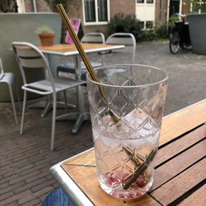 Drink with reusable straw! at Blur Your Life in Amersfoort