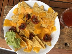 Vegan nachos at Blur Your Life in Amersfoort