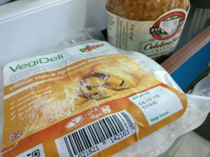 mock meat at Sibling Vegan Grocer & Liquor in Altona