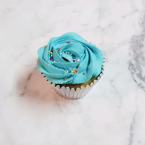 Rainbow Vanilla Cupcake at Kynd Cakes in Nelson Bay