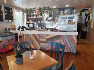 Interior at Café LIV in Murren