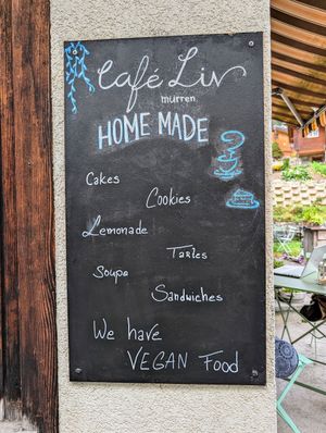  at Café LIV in Murren