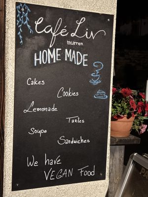   at Café LIV in Murren
