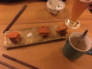 Sweet potato in ashes at The Hill Station in Sapa