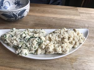 Tofu dish  at The Hill Station in Sapa