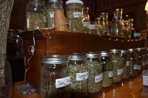 Our Organic Handcrafted Herbal Teas at Farmstead Mercantile in Scottsville