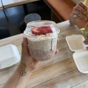 Strawberry Parfait  at Buddha-Full - Northwoods Village in North Vancouver