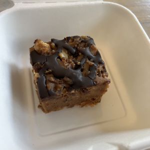 Raisin the Bar (peanut butter dessert)  at Buddha-Full - Northwoods Village in North Vancouver