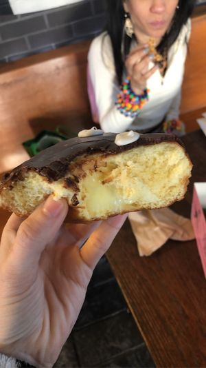 Bavarian creme donut   at Universal Studios - Voodoo Doughnut in Orlando