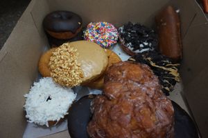 All vegan 😻 at Universal Studios - Voodoo Doughnut in Orlando