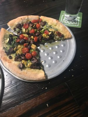 Vegan Pizza  at Bagby Beer Company in Oceanside
