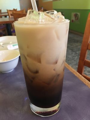 Iced Coffee at Sweet Lemon Vegan Bistro in Portland