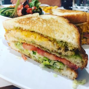 Lobster Melt 🦞  at The Modern Vegan in Las Vegas