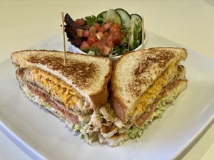 Lobster melt at The Modern Vegan in Las Vegas