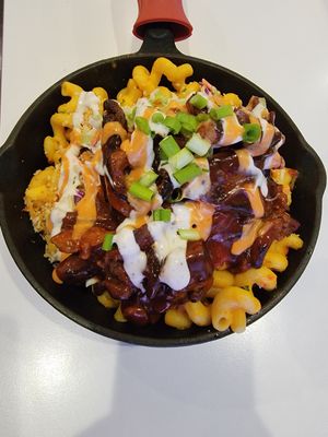 Brisket mac & cheese! at The Modern Vegan in Las Vegas