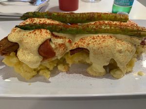 benedict at The Modern Vegan in Las Vegas