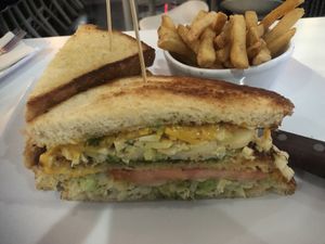 Lobster melt at The Modern Vegan in Las Vegas