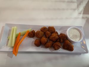 Cauliflower wings at The Modern Vegan in Las Vegas