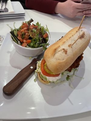 Chicken sando  at The Modern Vegan in Las Vegas
