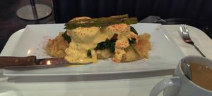 Crab cakes at The Modern Vegan in Las Vegas