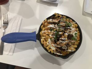 BBQ Brisket Mac n Cheese  at The Modern Vegan in Las Vegas