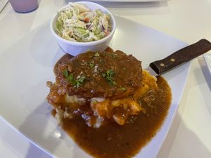 Louisiana chicken   at The Modern Vegan in Las Vegas
