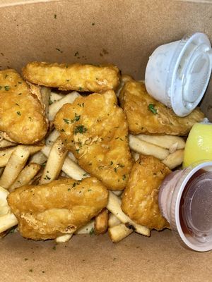 Fish and Chips  at The Modern Vegan in Las Vegas